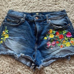 7 For All Mankind shorts